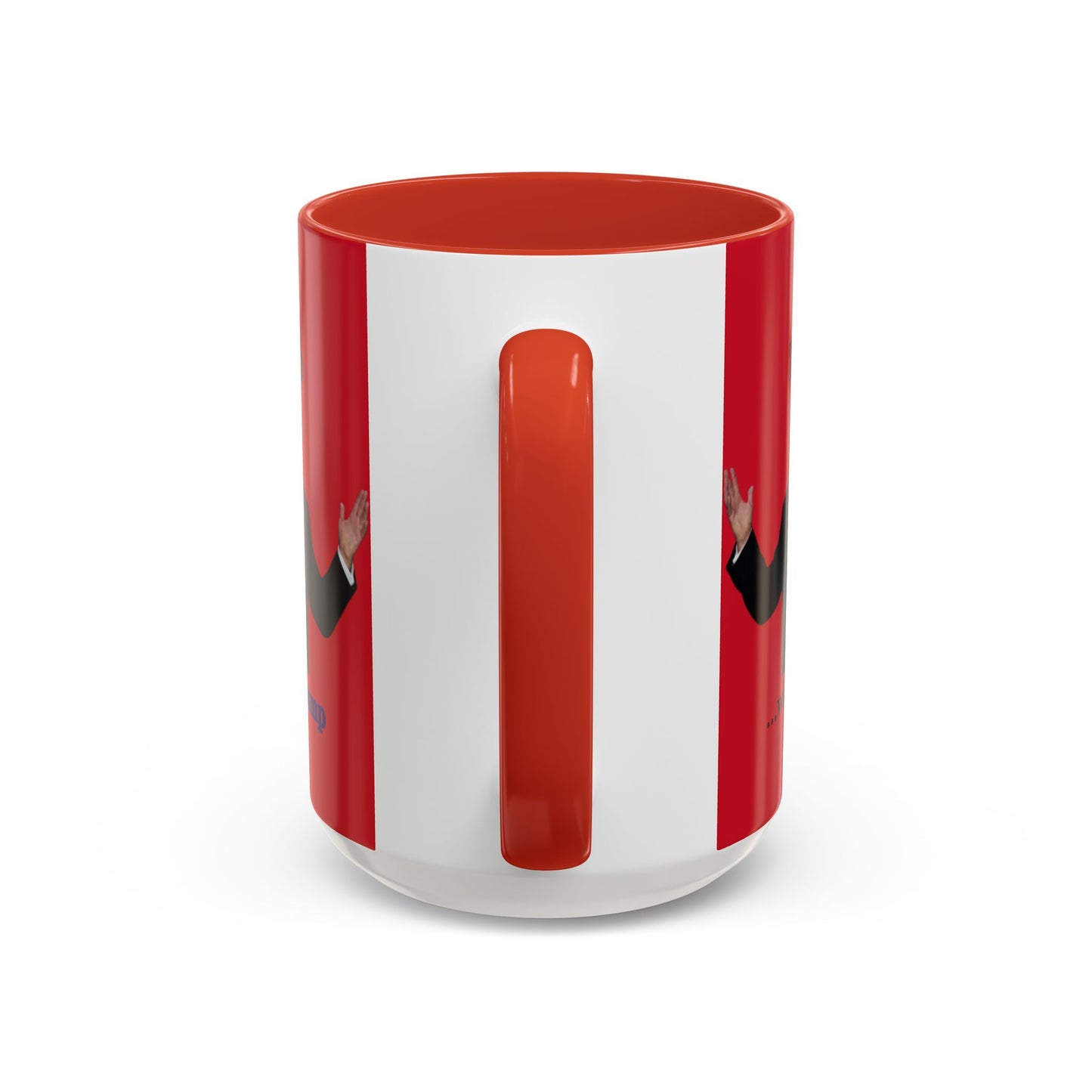 Trump...will be Trump Red Accent Mug by theGreenDragonTavern.shop
