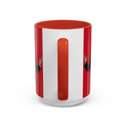 Trump...will be Trump Red Accent Mug by theGreenDragonTavern.shop