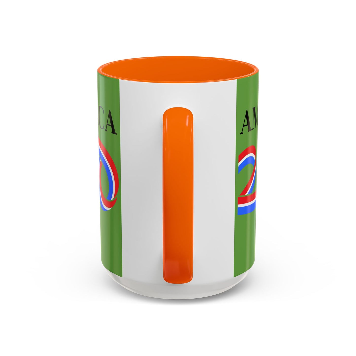 America 250 Green Accent Mug by theGreenDragonTavern.shop