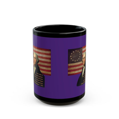 Washington's Earnest Prayer Purple Mug by theGreenDragonTavern.shop
