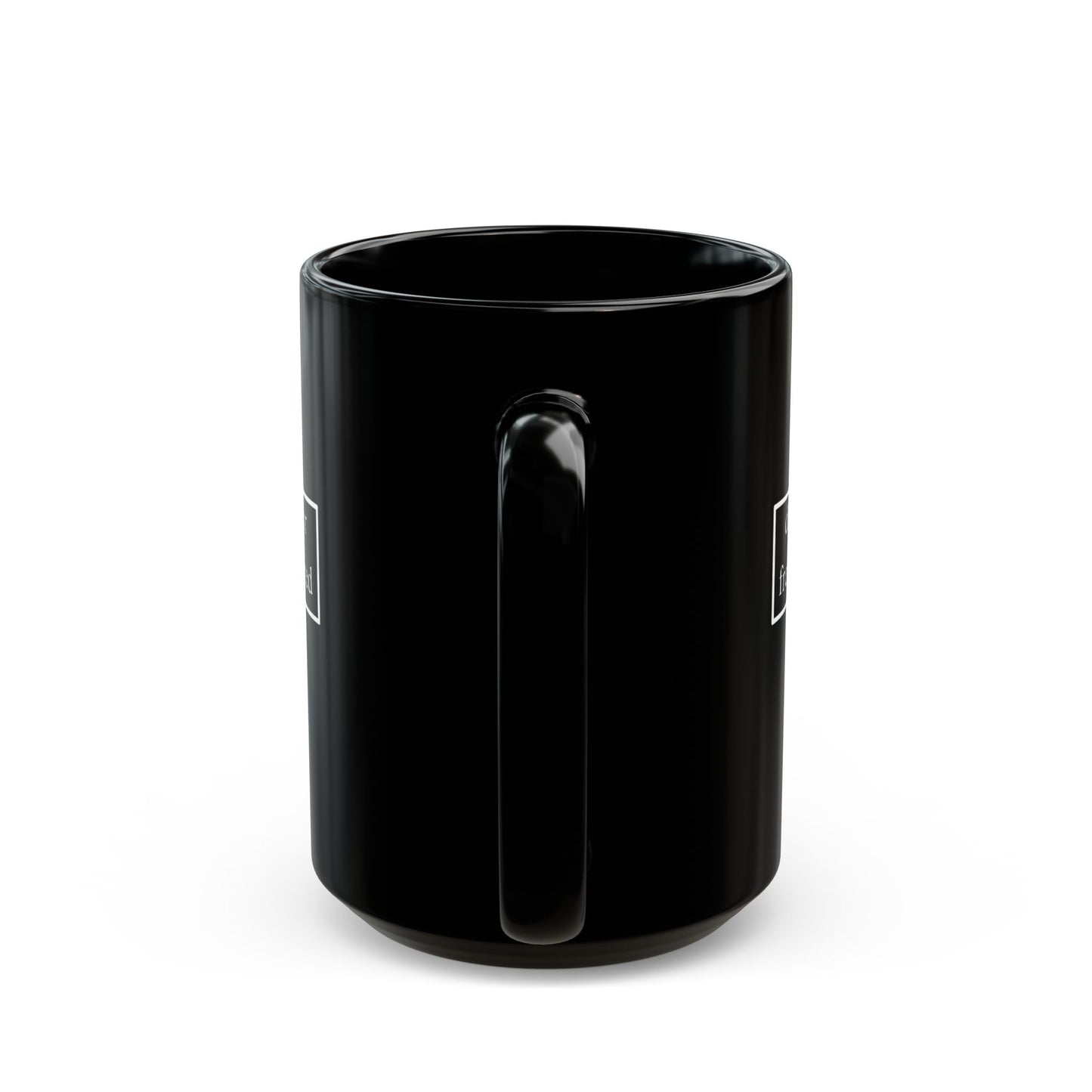 don't assume your freedoms are assured White font Black Mug by theGreenDragonTavern.shop