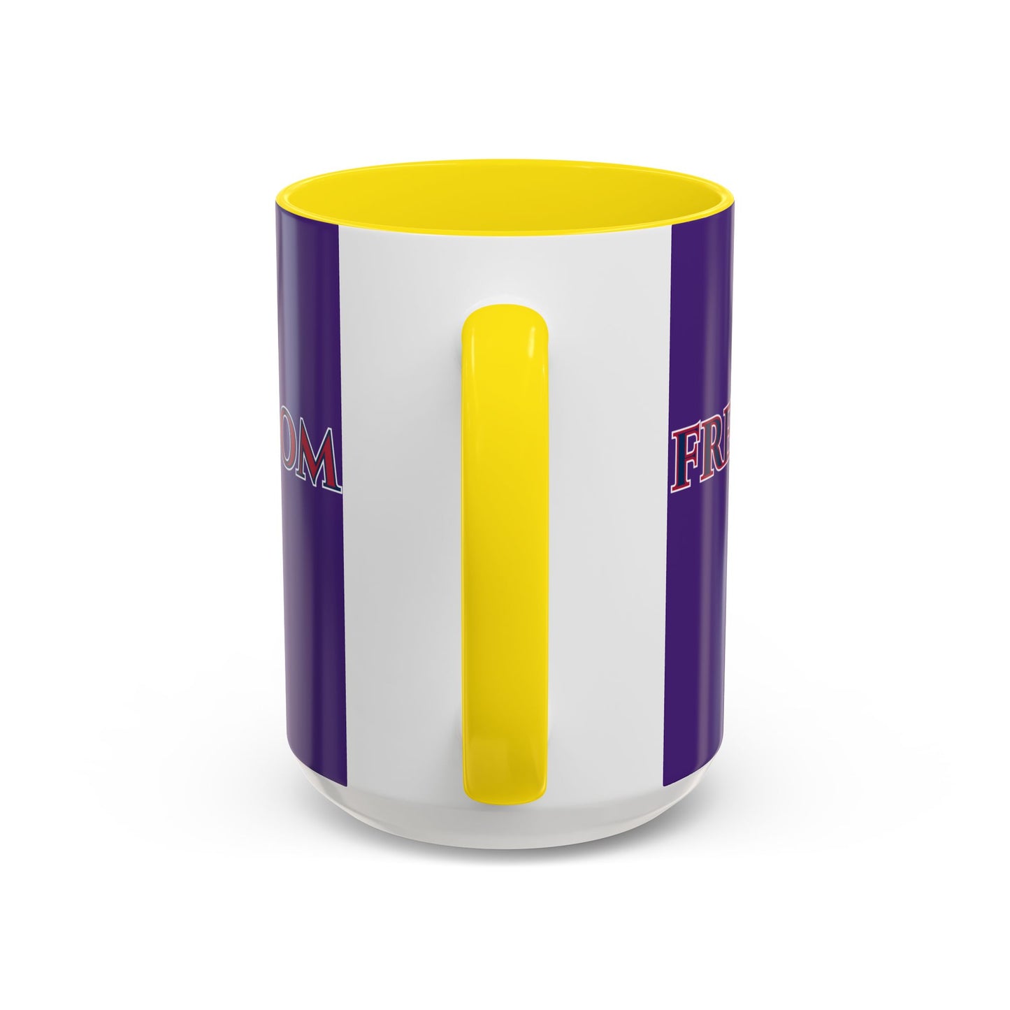 Freedom, Dark Purple Accent Mug by theGreenDragonTavern.shop