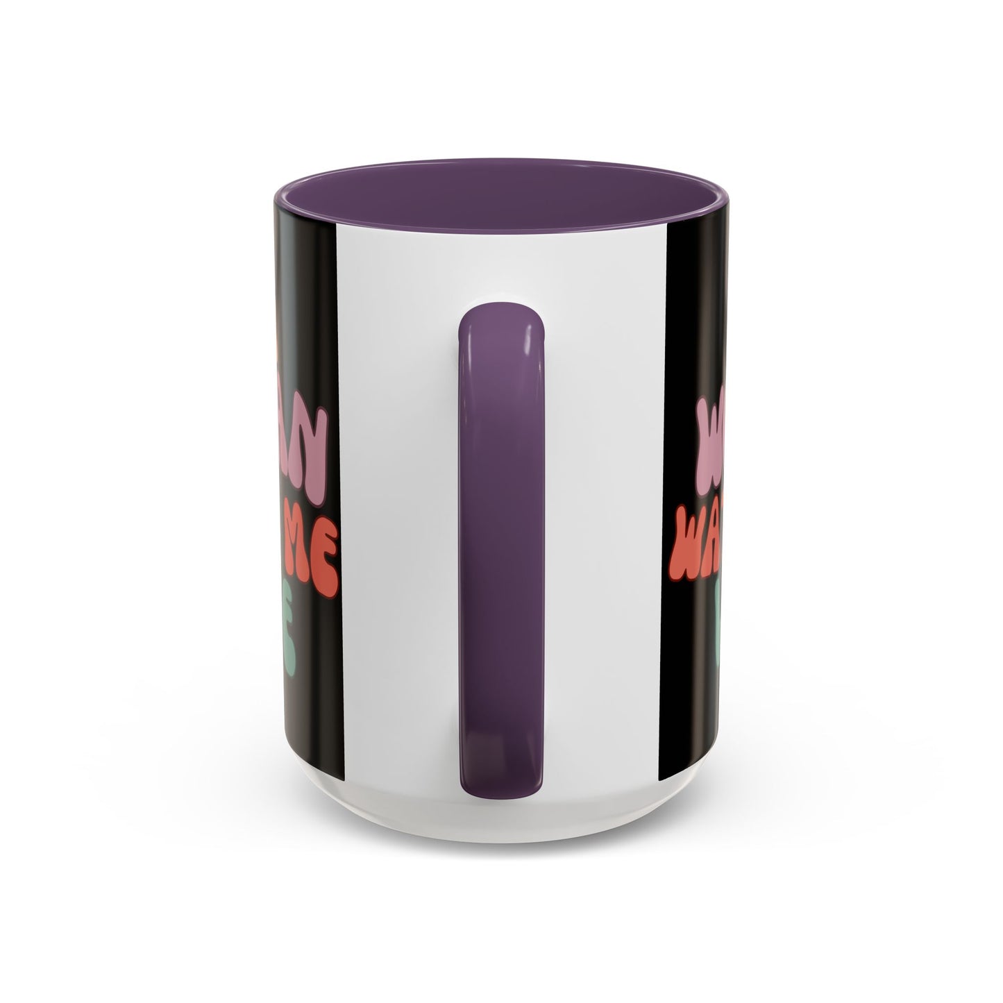 I Am Woman Watch Me Vote Black Accent Mug by theGreenDragonTavern.shop