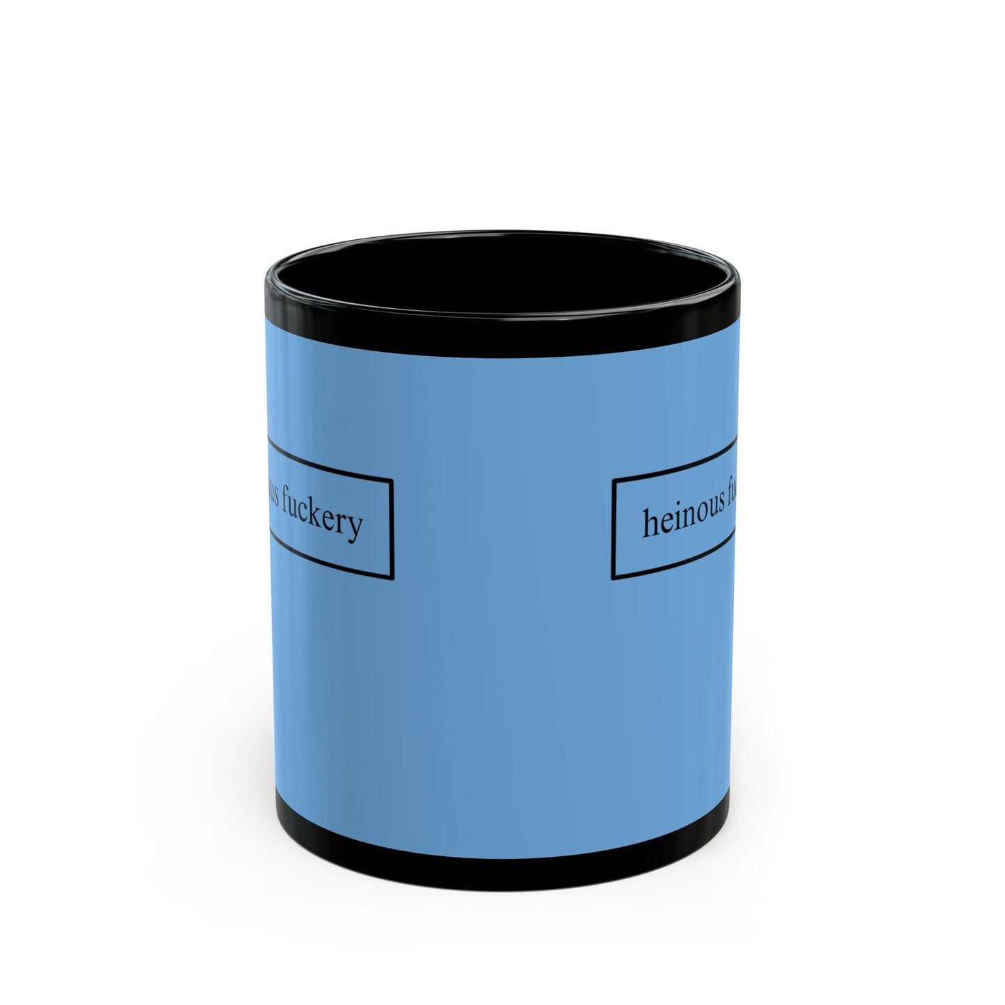 Heinous Fuckery Light Blue Mug by theGreenDragonTavern.shop