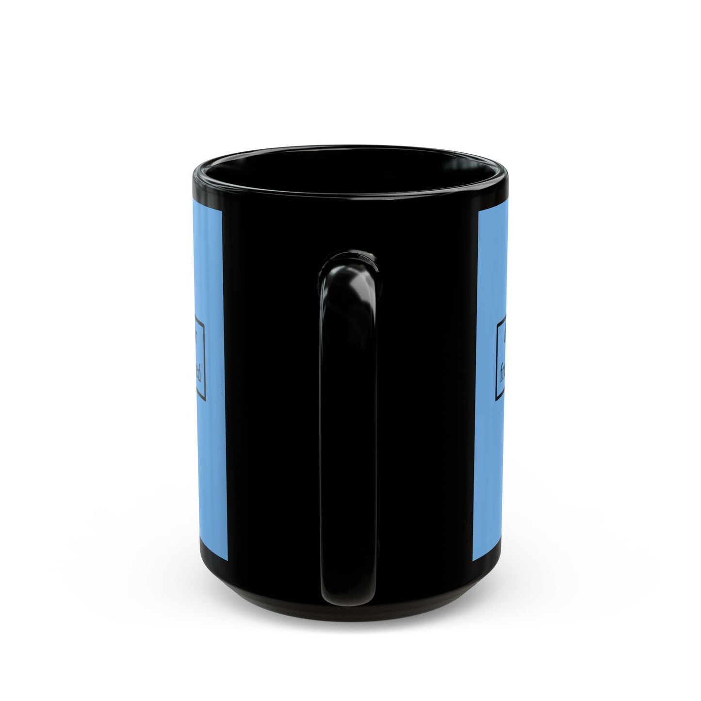 don't assume your freedoms are assured Black font Light Blue Mug by theGreenDragonTavern.shop