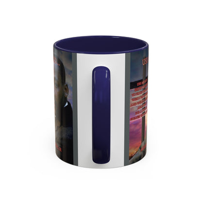 Use Me God, MLK Jr Grey Accent Mug by theGreenDragonTavern.shop