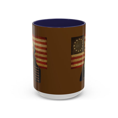 Washington's Earnest Prayer Brown Accent Mug by theGreenDragonTavern.shop
