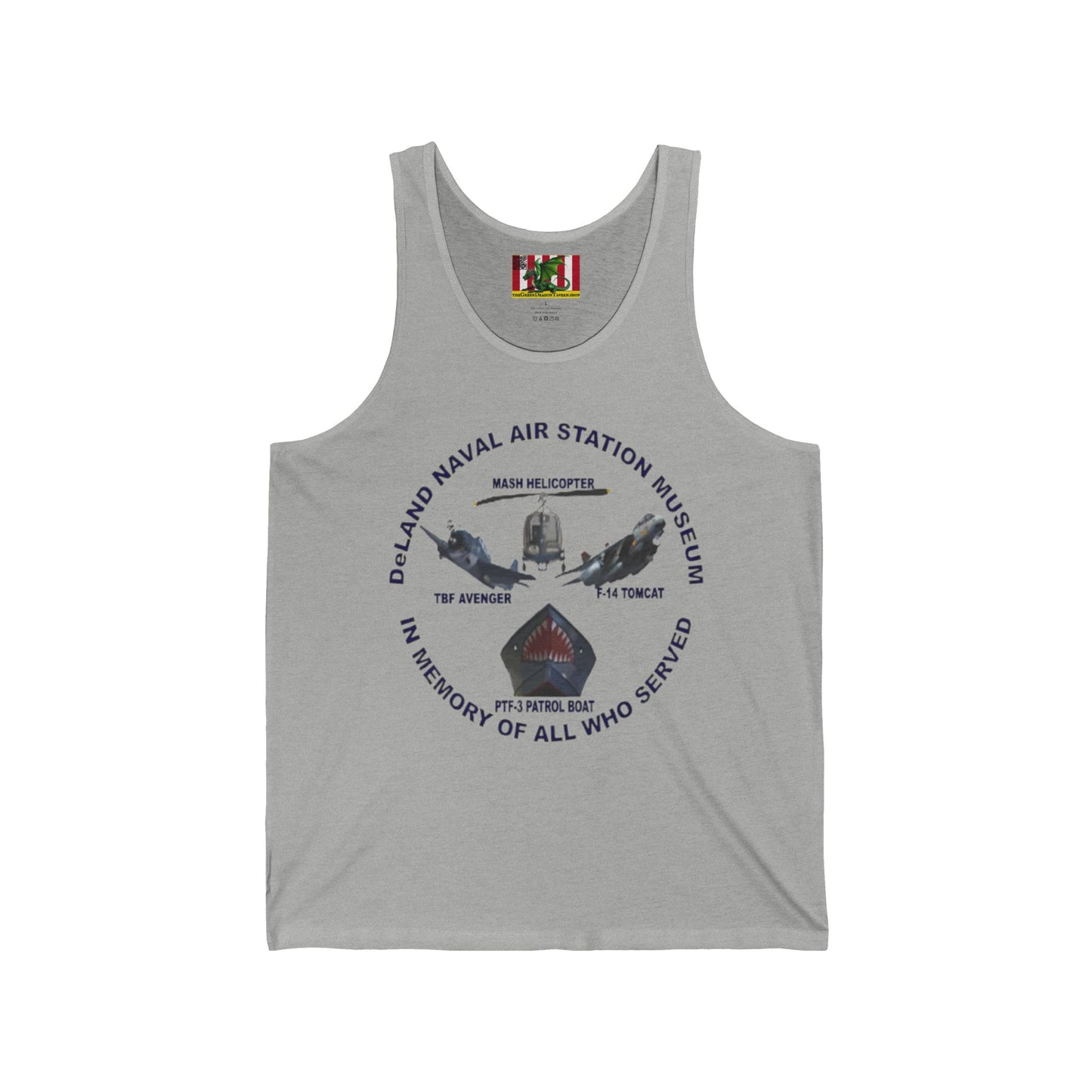 DNASM Student Art Unisex Jersey Tank Top by theGreenDragonTavern.shop