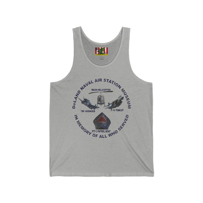 DNASM Student Art Unisex Jersey Tank Top by theGreenDragonTavern.shop