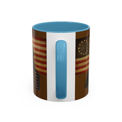 Washington's Earnest Prayer Brown Accent Mug by theGreenDragonTavern.shop