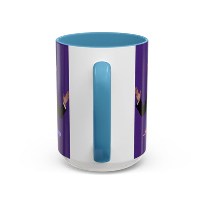 Trump...will be Trump Dark Purple Accent Mug by theGreenDragonTavern.shop