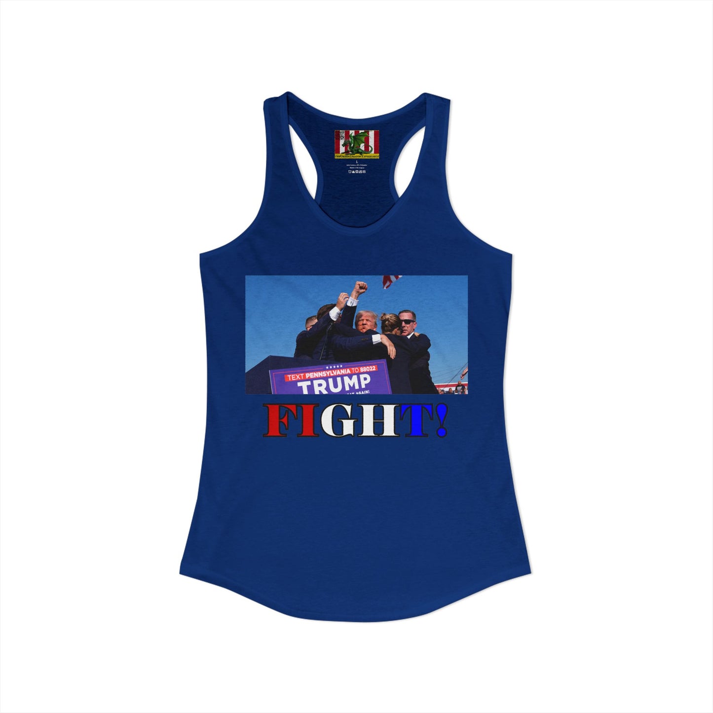 Fight! Women's Racerback Tank Top by theGreenDragonTavern.shop