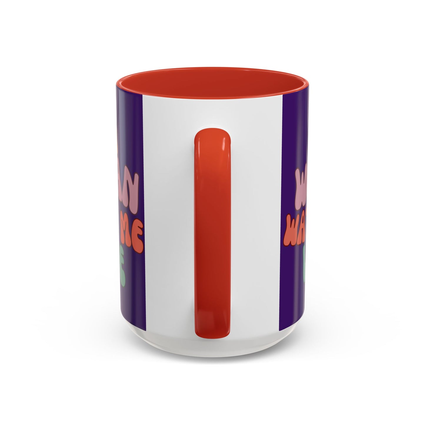 I Am Woman Watch Me Vote Dark Purple Accent Mug by theGreenDragonTavern.shop