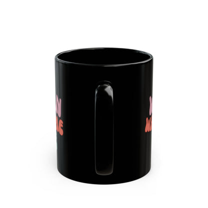 I Am Woman Watch Me Vote Black Mug by theGreenDragonTavern.shop