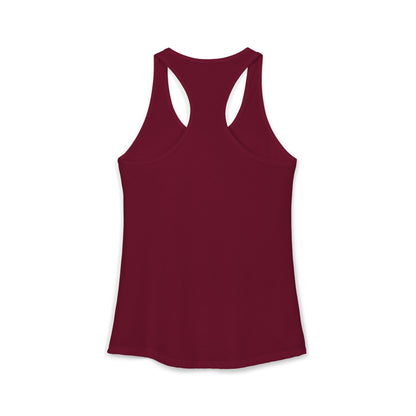 Hula Girl Packin' Heat Women's Racerback Tank Top by theGreenDragonTavern.shop