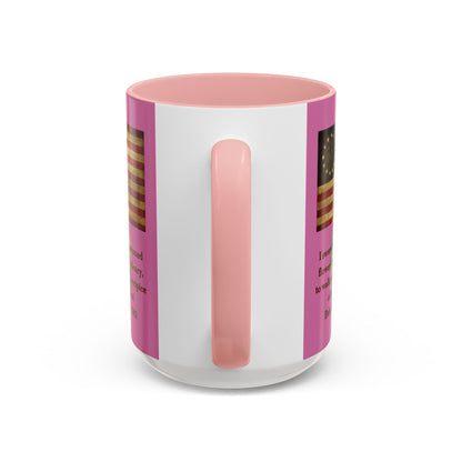 Deborah Sampson, America's Mulan Pink Accent Mug by theGreenDragonTavern.shop