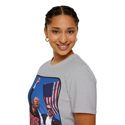 Trump and Vance 2024 Light colors Unisex T-Shirt by theGreenDragonTavern.shop