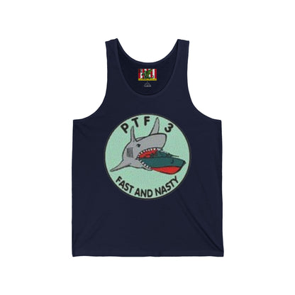 DNASM PTF-3 Unisex Jersey Tank Top by theGreenDragonTavern.shop