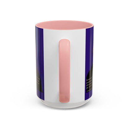 We hold these truths to be self-evident Dark Purple Accent Mug by theGreenDragonTavern.shop
