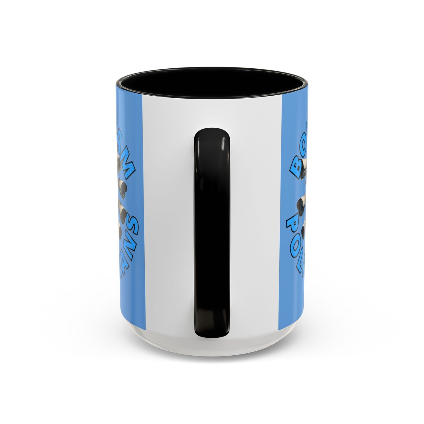 Bodycam the Politicians Cameras Blue Accent Mug by theGreenDragonTavern.shop