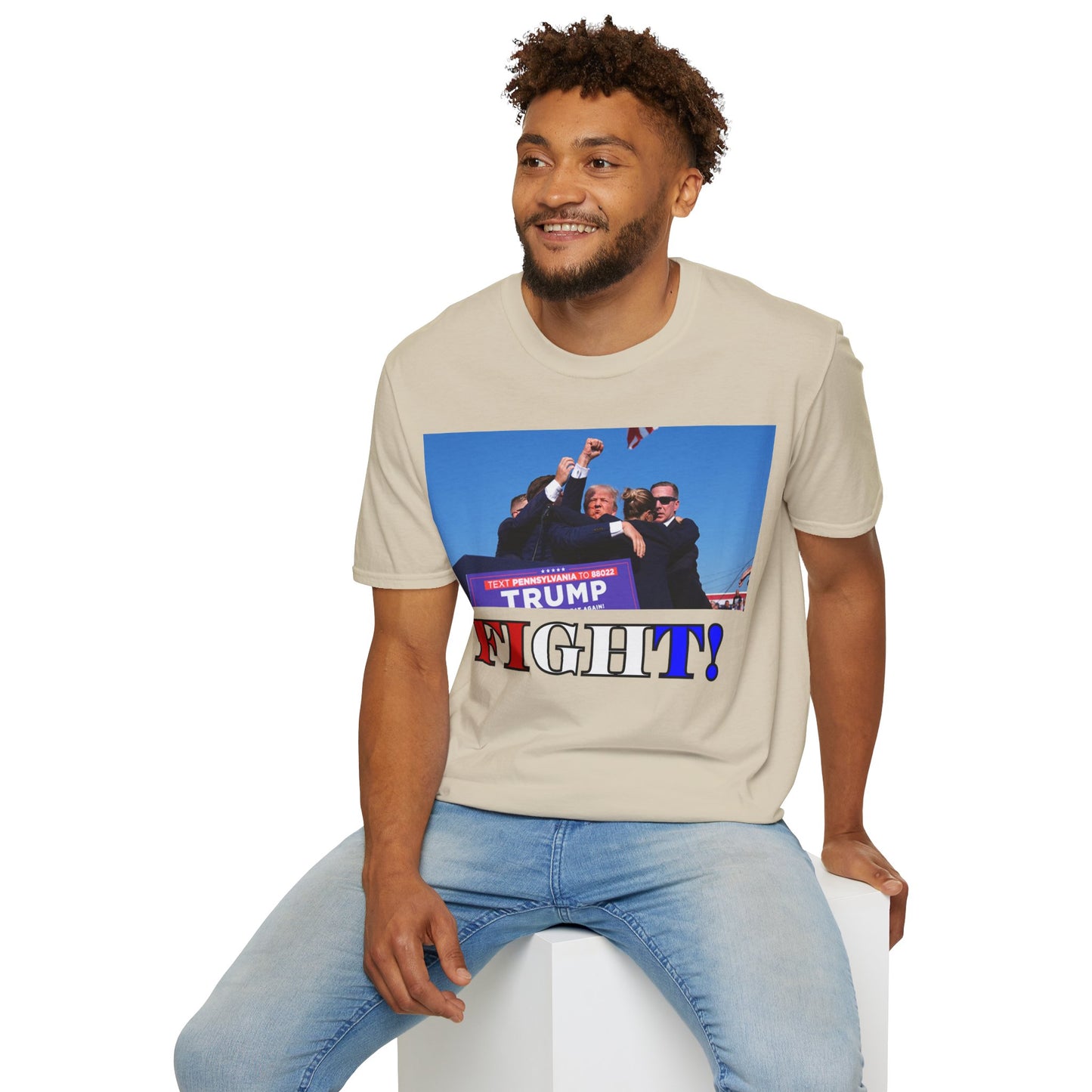Fight! Light colors Unisex T-Shirt by theGreenDragonTavern.shop