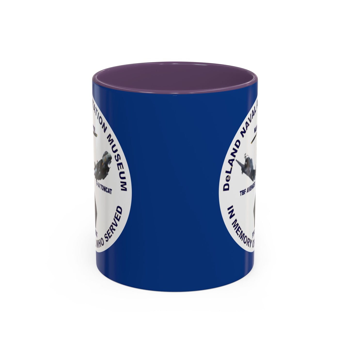 DNASM Student Art Blue Accent Mug by theGreenDragonTavern.shop