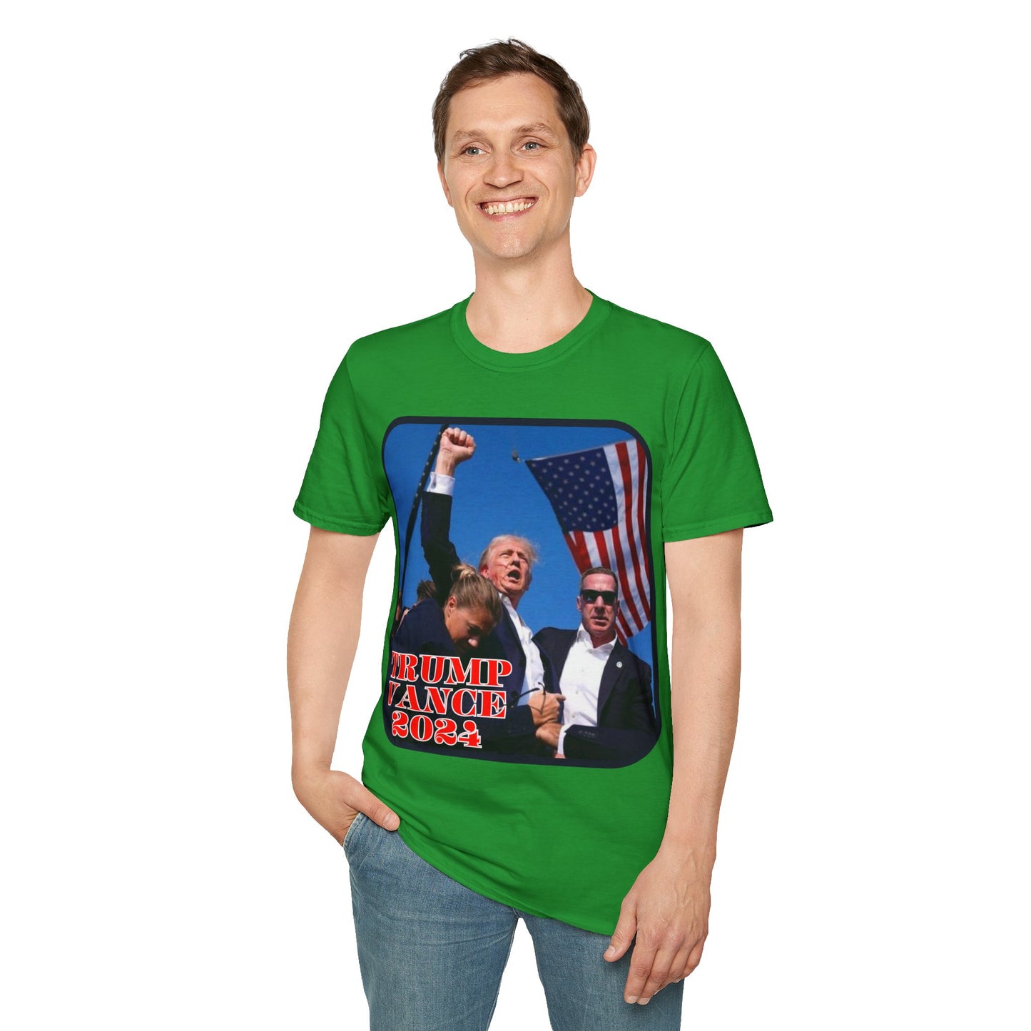 Trump and Vance 2024 DKcolors Unisex T-Shirt by theGreenDragonTavern.shop