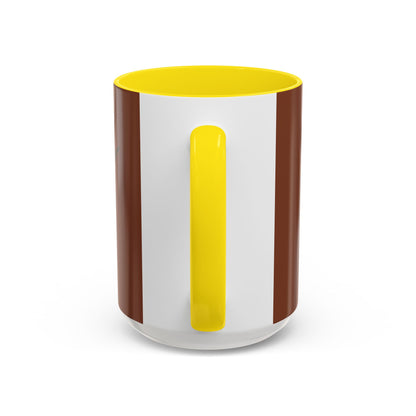 Hula Girl Packin' Heat Brown Accent Mug by theGreenDragonTavern.shop