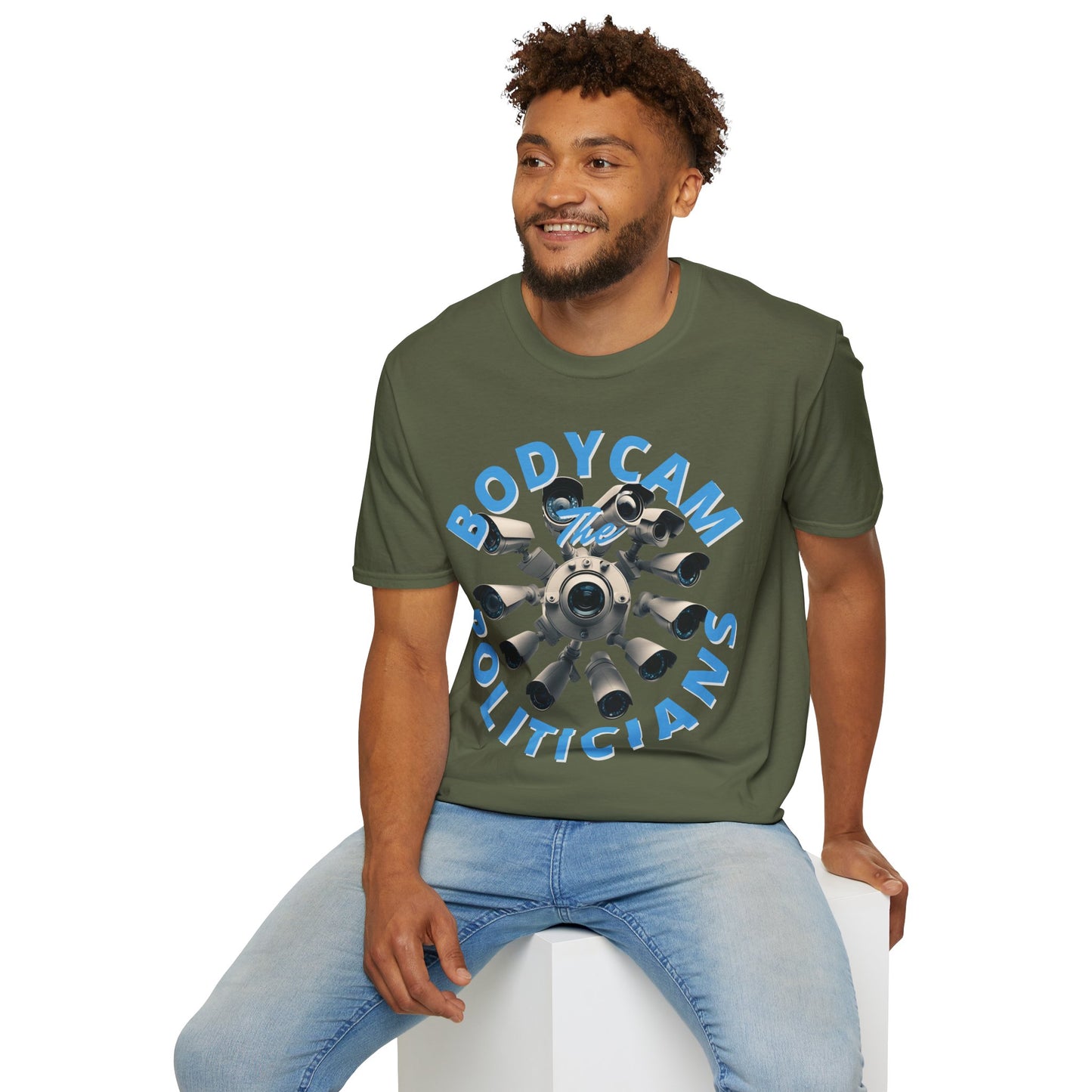 Bodycam the Politicians Cameras Dark colors Unisex T-Shirt by theGreenDragonTavern.shop