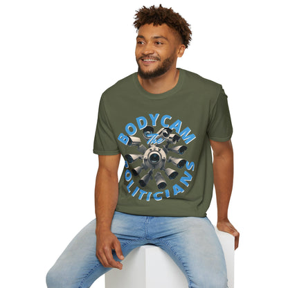 Bodycam the Politicians Cameras Dark colors Unisex T-Shirt by theGreenDragonTavern.shop