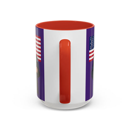 "Traitors and Patriots" Ulysses Grant Dark Purple Accent Mug by theGreenDragonTavern.shop