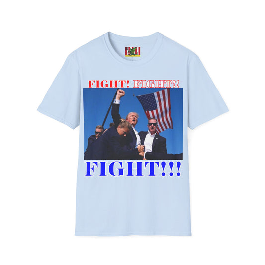 FIGHT! FIGHT!! FIGHT!!! Light colors Unisex T-Shirt by theGreenDragonTavern.shop