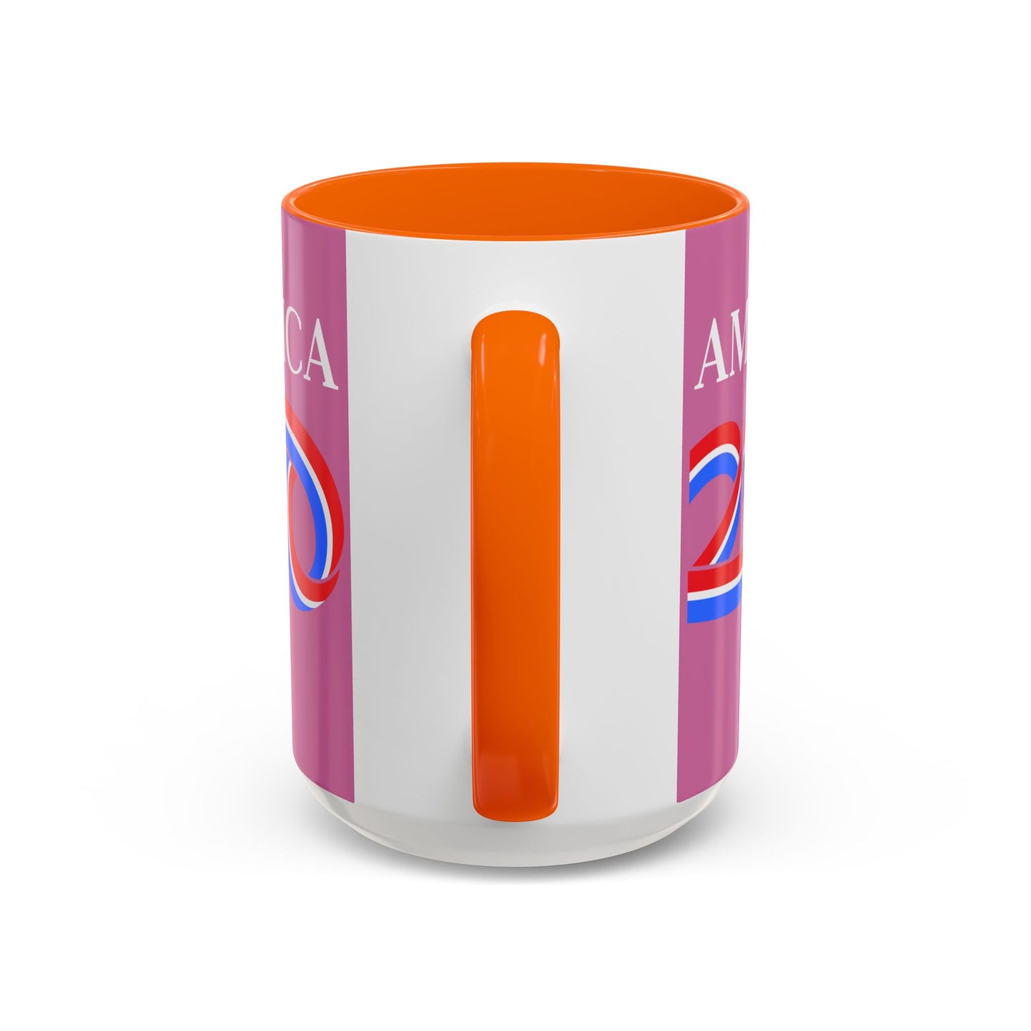 America 250 Pink Accent Mug by theGreenDragonTavern.shop