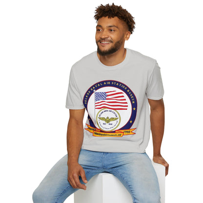 DeLand Naval Air Station Museum Lighter Colors Unisex T-Shirt by theGreenDragonTavern.shop