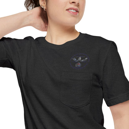 DNASM Student Art Unisex Pocket T-Shirt by theGreenDragonTavern.shop
