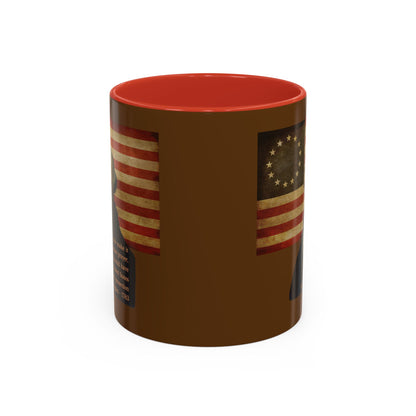 Washington's Earnest Prayer Brown Accent Mug by theGreenDragonTavern.shop