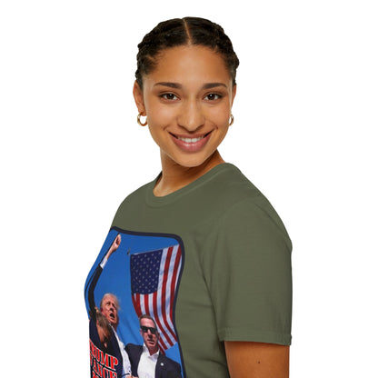 Trump and Vance 2024 Dark colors Unisex T-Shirt by theGreenDragonTavern.shop