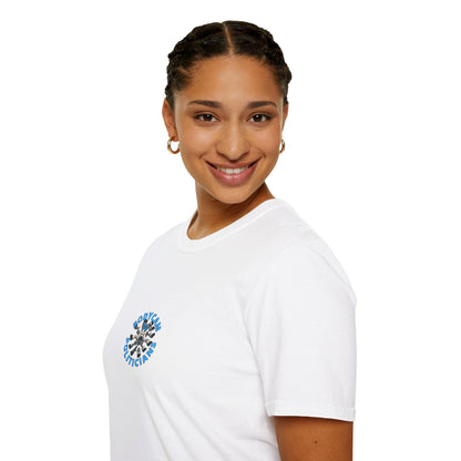 2-sided, Bodycam the Politicians Cameras Light colors Unisex T-Shirt by theGreenDragonTavern.shop