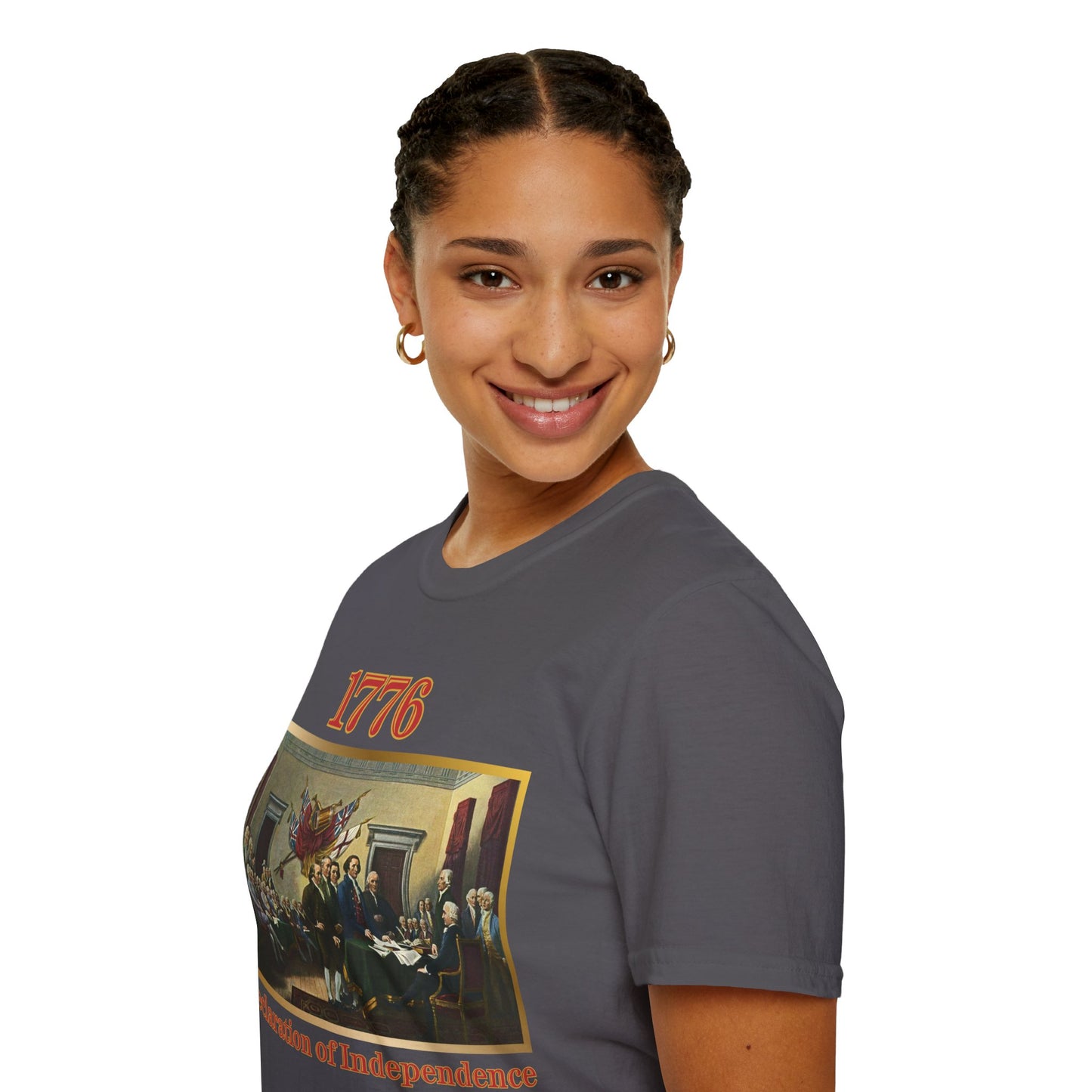 Declaration of Independence Dark colors Unisex T-Shirt by theGreenDragonTavern.shop