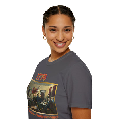 Declaration of Independence Dark colors Unisex T-Shirt by theGreenDragonTavern.shop