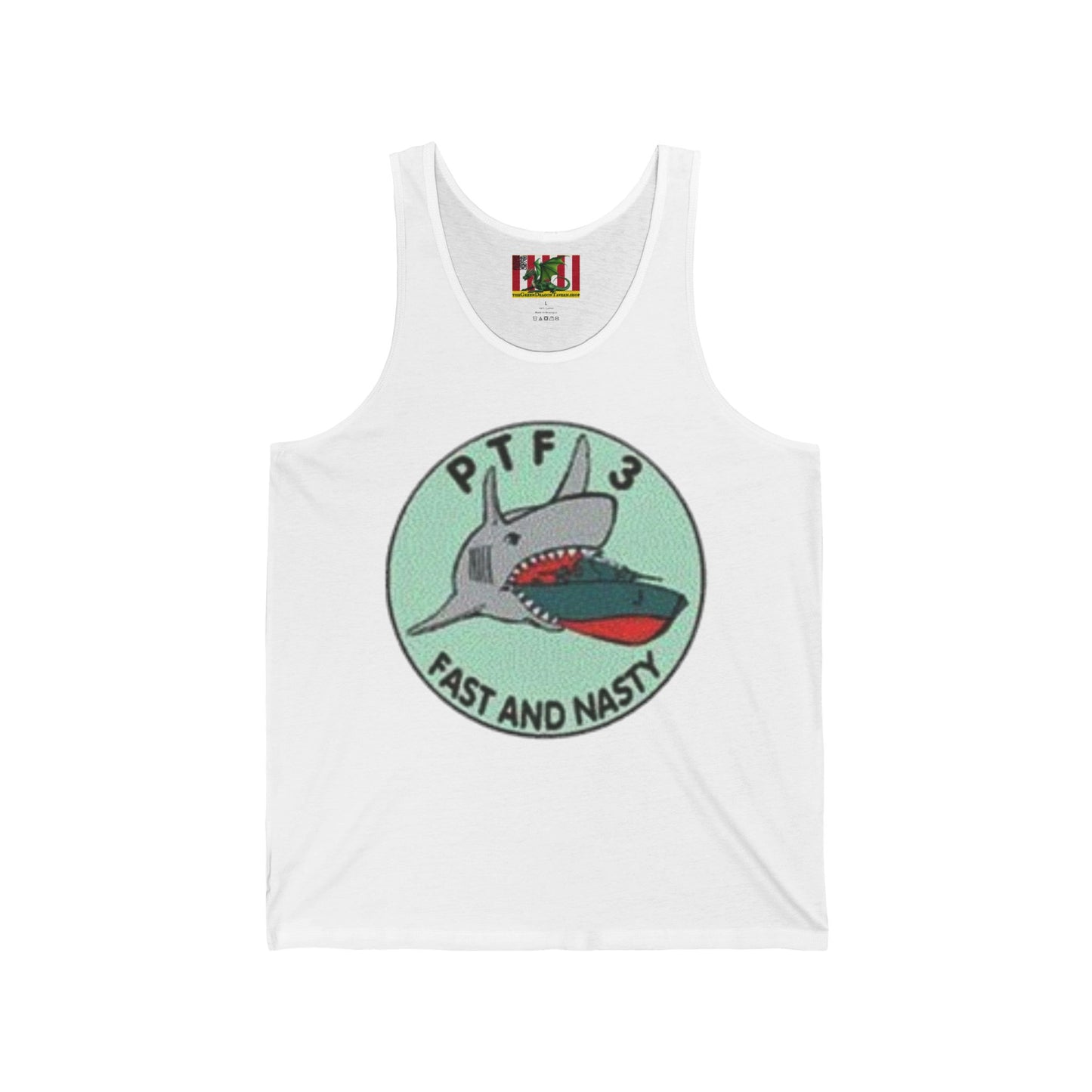 DNASM PTF-3 Unisex Jersey Tank Top by theGreenDragonTavern.shop