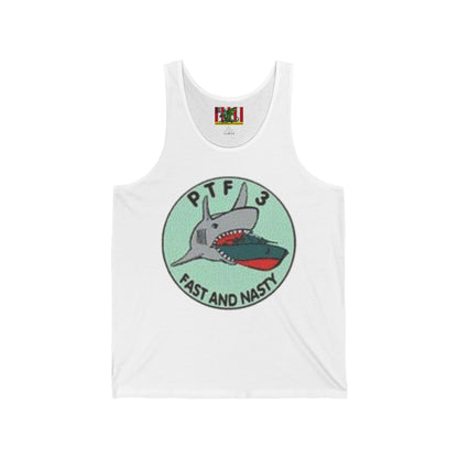 DNASM PTF-3 Unisex Jersey Tank Top by theGreenDragonTavern.shop