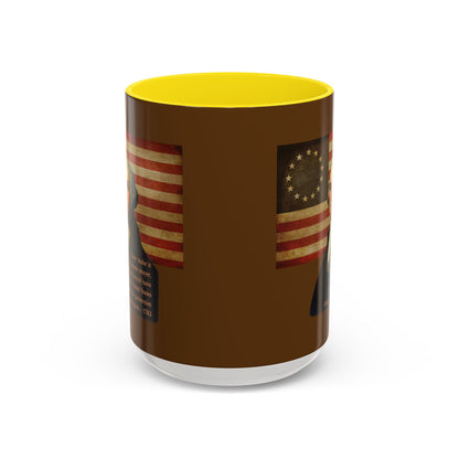 Washington's Earnest Prayer Brown Accent Mug by theGreenDragonTavern.shop