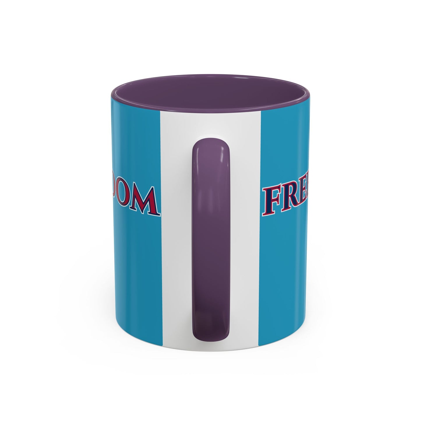 Freedom, Turquoise Accent Mug by theGreenDragonTavern.shop