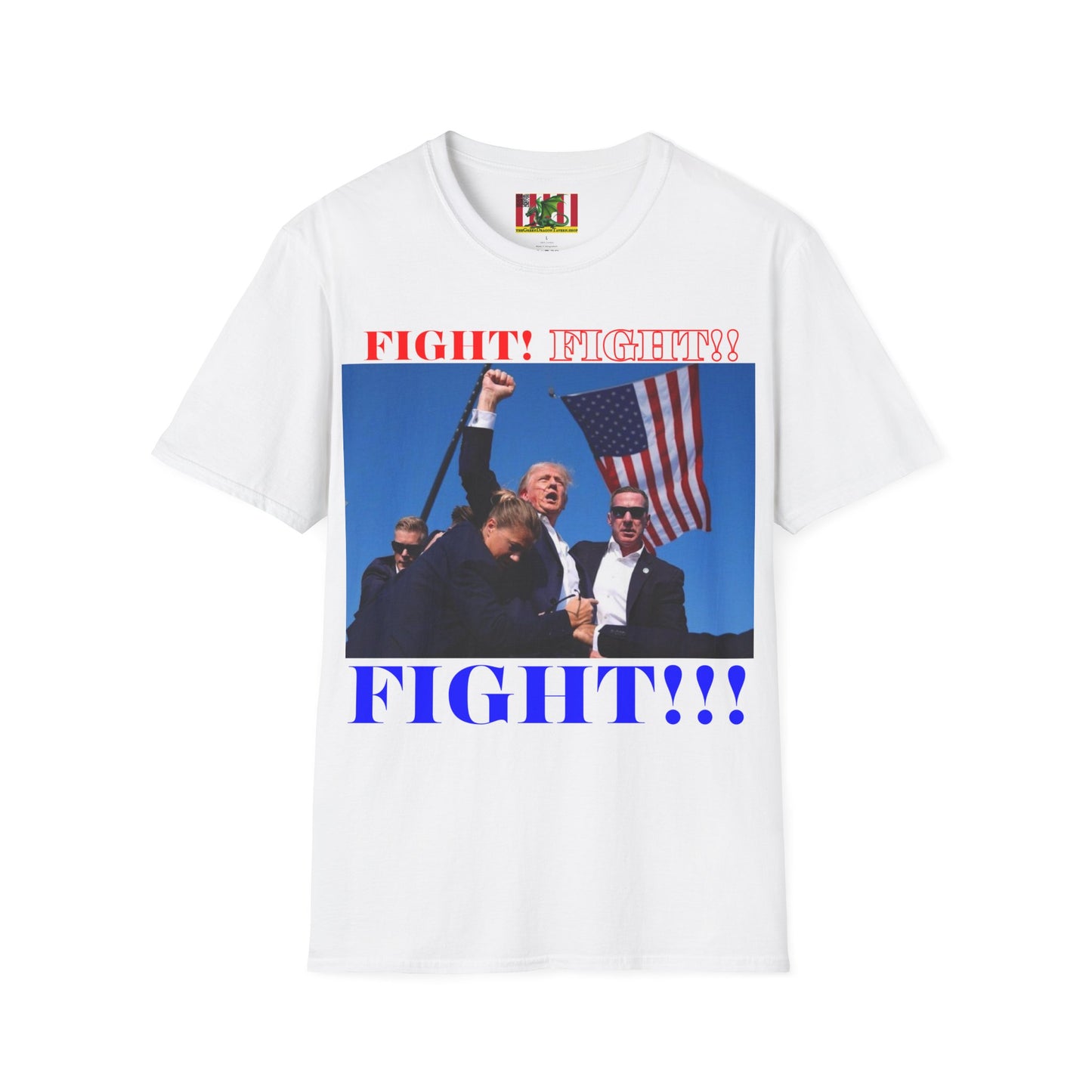 FIGHT! FIGHT!! FIGHT!!! Light colors Unisex T-Shirt by theGreenDragonTavern.shop