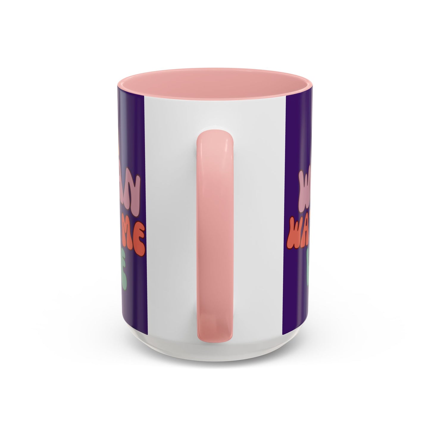 I Am Woman Watch Me Vote Dark Purple Accent Mug by theGreenDragonTavern.shop