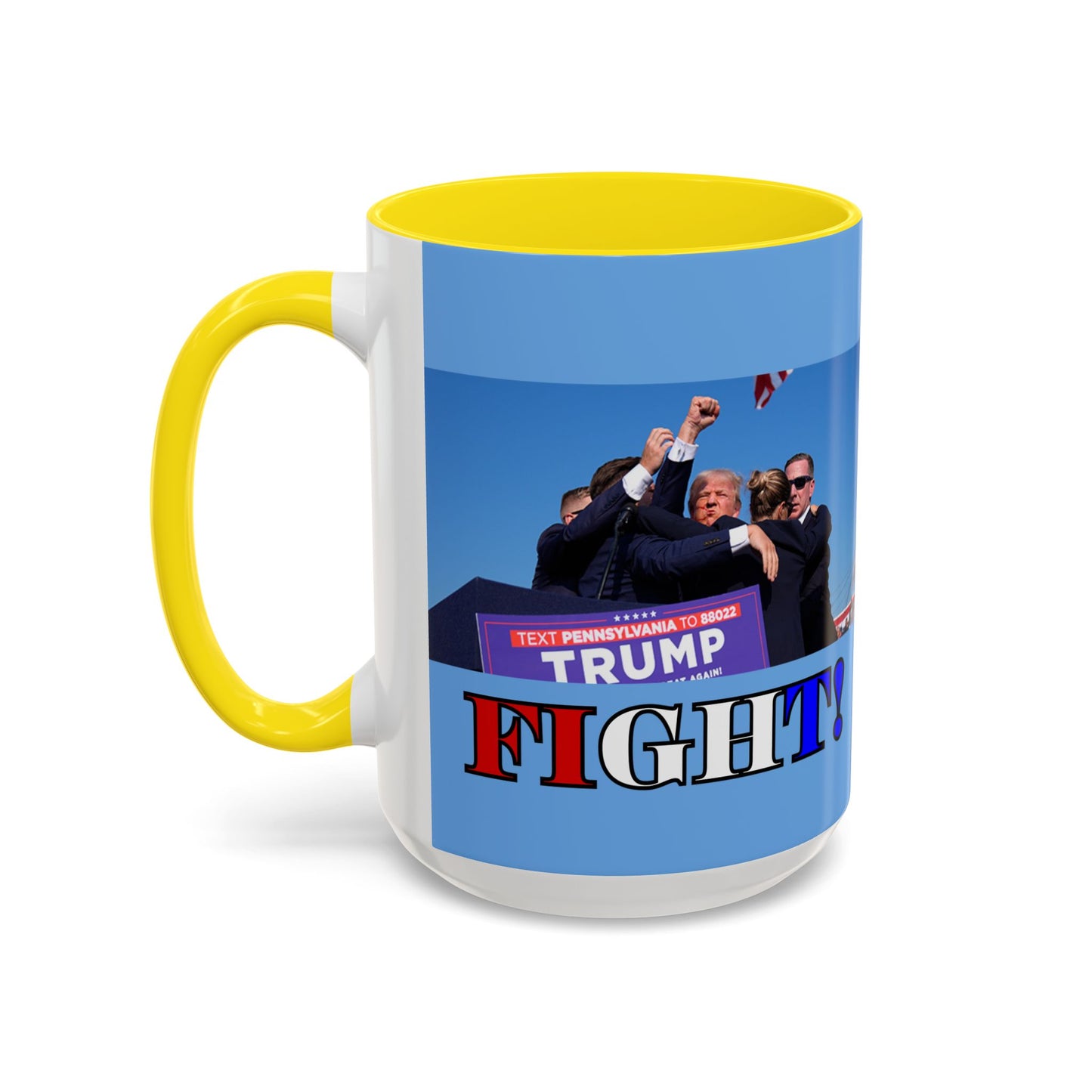 Fight! Accent Mug by theGreenDragonTavern.shop