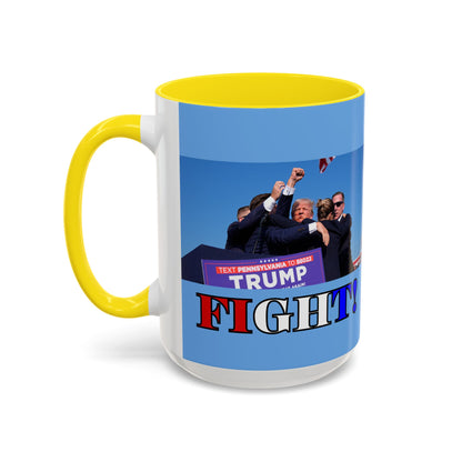 Fight! Accent Mug by theGreenDragonTavern.shop