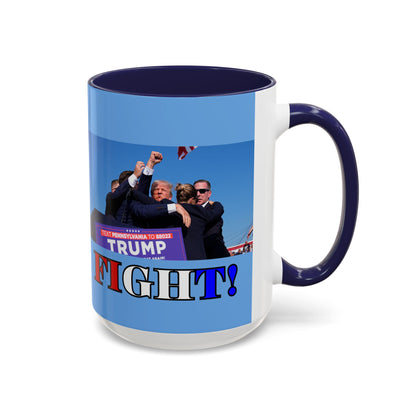 Fight! Accent Mug by theGreenDragonTavern.shop