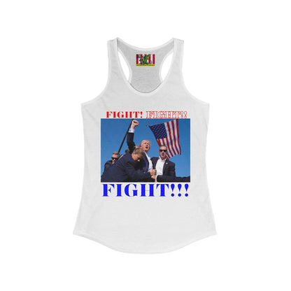 FIGHT! FIGHT!! FIGHT!!! Women's Racerback Tank Top by theGreenDragonTavern.shop